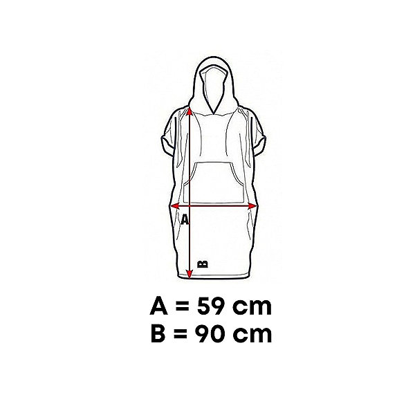 Towelling poncho Agama Poncho bamboo junior 140-164 cm, mint green .