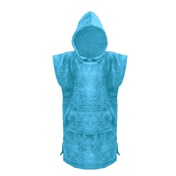 Towelling poncho Agama Poncho cotton premium, 2XL/3XL steel blue .