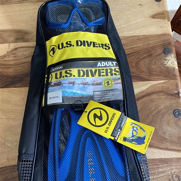 Potápěčská sada Aqua Lung U.S. Divers Sideview II S 36/40 modrá ...