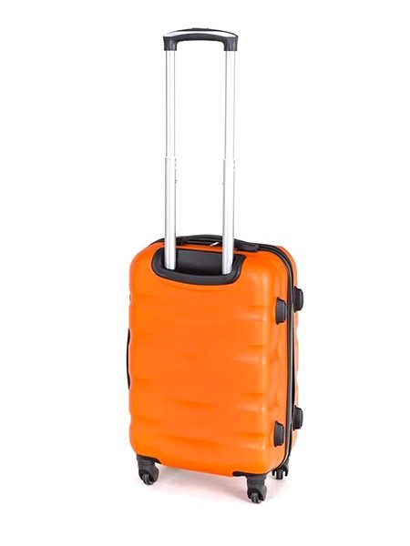 Travel case ABS29 Rolling suitcase, small, orange .