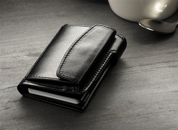Peňaženka Pularys Pánska kožená peňaženka čierna, 173913101 ...