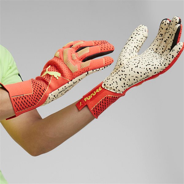 Brankárske rukavice PUMA FUTURE Z:ONE Grip 1 NC Fiery Coral-Fizzy ...