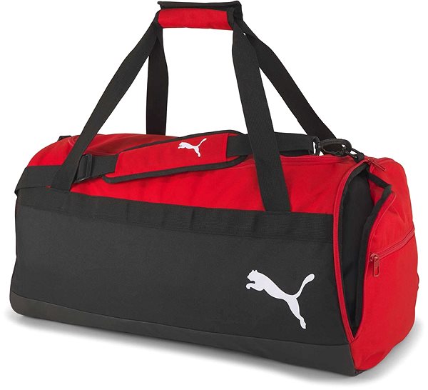 Športová taška PUMA TeamGOAL 23 Teambag M Puma Red-Puma Blac Bočný pohľad