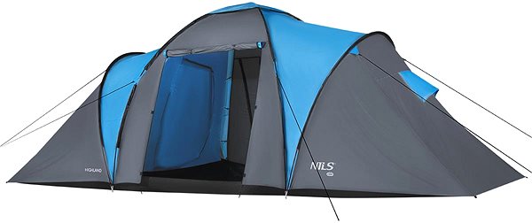 Tent Nils Camp Family tent Highland NC6031, blue-grey .