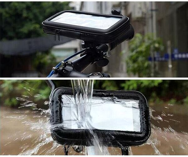 Bike Bag Phone Holder 1.0 Cycling Phone Case Black .