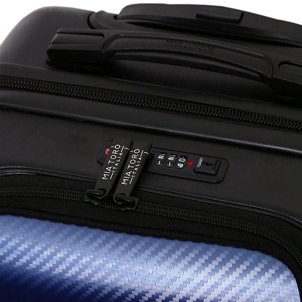 Cestovný kufor Cestovný kufor MIA TORO M1709/2-S – čierna/modrá Vlastnosti/technológia