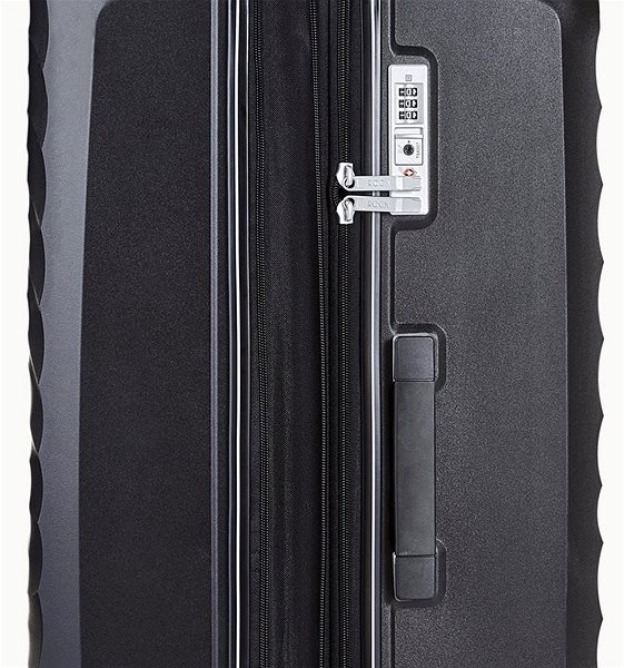 Cestovný kufor ROCK TR-0212 S, čierna Vlastnosti/technológia