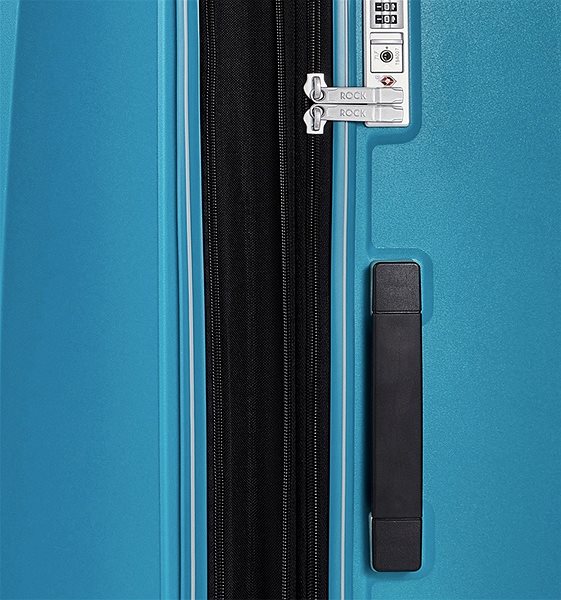 Cestovný kufor ROCK TR-0212 S, modrá Vlastnosti/technológia