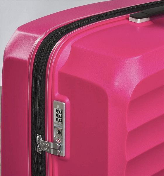 Cestovný kufor ROCK TR-0212 L, ružový Vlastnosti/technológia