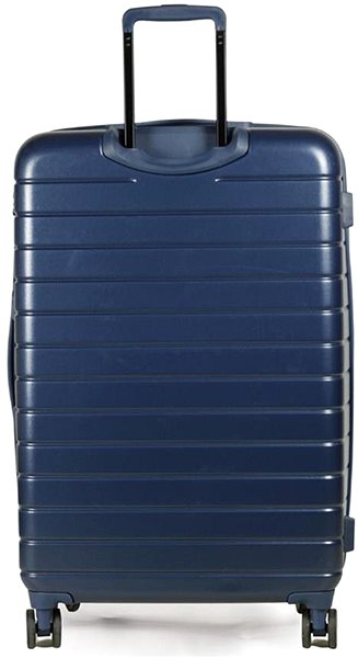 Cestovný kufor ROCK TR-0214 S, tmavo modrá Zadná strana