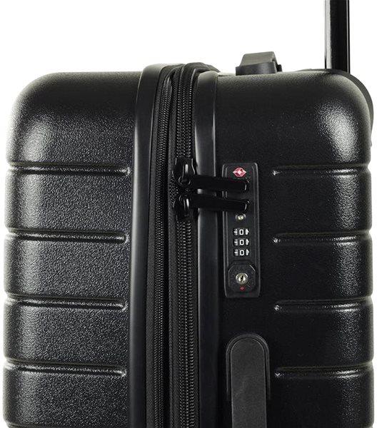 Cestovný kufor ROCK TR-0214 L, čierna Vlastnosti/technológia