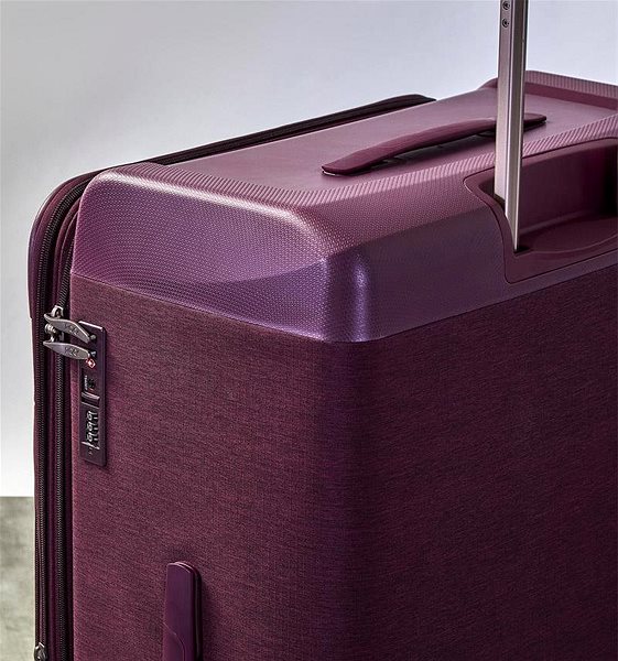 Cestovný kufor ROCK TR-0206 L, fialový Vlastnosti/technológia