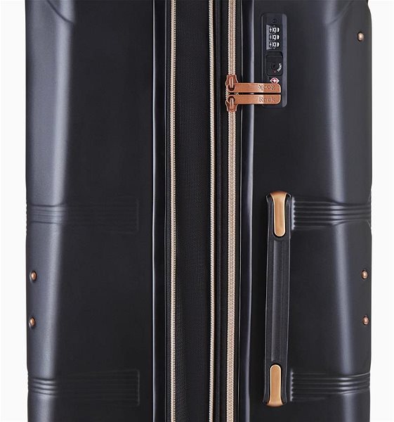 Cestovný kufor Rock TR-0238/3-S ABS/PC čierny ...
