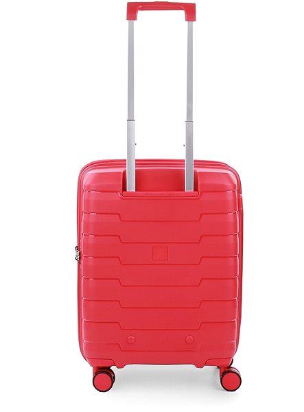 Cestovný kufor Roncato Skyline, 55 cm, 4 kolieska, EXP červený Zadná strana