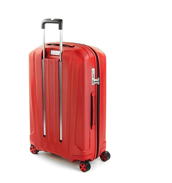 Cestovný kufor Roncato Unica, 72 cm, 4 kolieska, červený Zadná strana