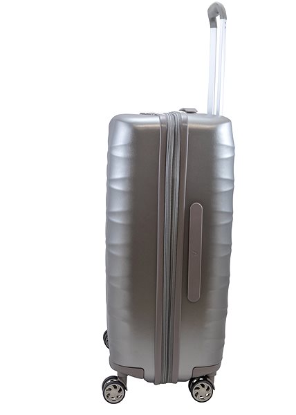 TSA záras bőrönd Roncato Stellar 76 cm, szürke Oldalnézet