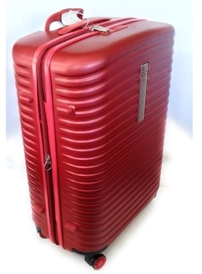 Cestovný kufor Modo by Roncato VEGA L, červený Bočný pohľad