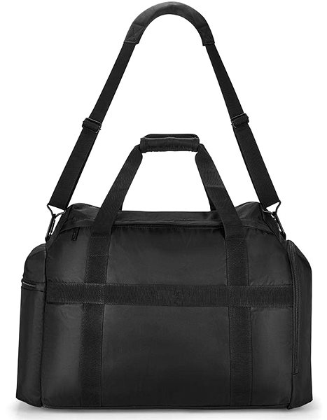 Cestovná taška ROCK HA-0053 – čierna Zadná strana