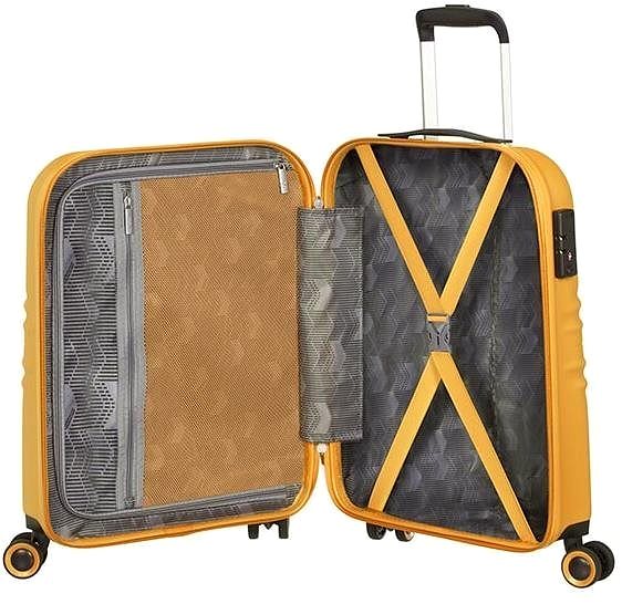 Cestovný kufor American Tourister WaveTwister SPINNER 55/20 TSA Sunset Yellow Vlastnosti/technológia 2