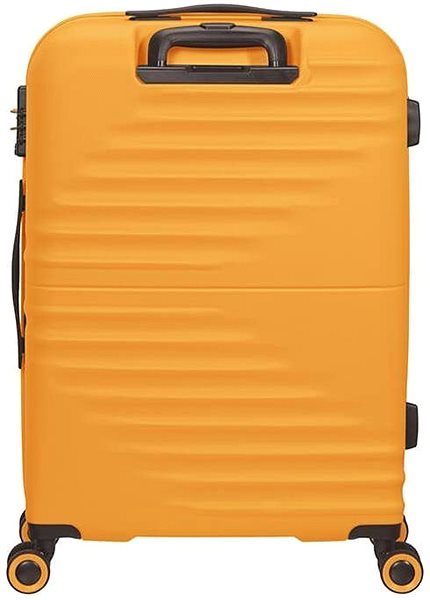 Cestovný kufor American Tourister WaveTwister SPINNER 67/24 TSA Sunset Yellow Zadná strana
