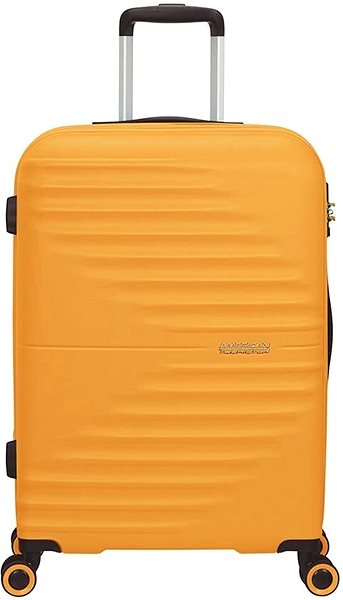 Cestovný kufor American Tourister WaveTwister SPINNER 67/24 TSA Sunset Yellow Screen