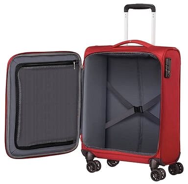 Cestovný kufor American Tourister Crosstrack Spinner 55/20 Red/Grey Vlastnosti/technológia 2