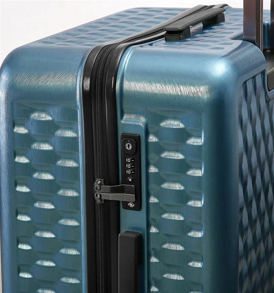 Cestovný kufor ROCK TR-0192 M, modrý ...