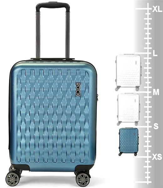 Cestovný kufor ROCK TR-0192 S, modrý ...