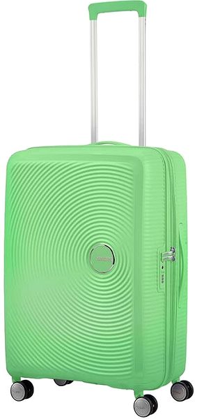 Bőrönd American Tourister Soundbox Spinner 67 EXP TSA Jade green Képernyő