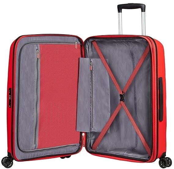 Cestovný kufor American Tourister Bon Air DLX Spinner 66/24 EXP Magma red Vlastnosti/technológia 3
