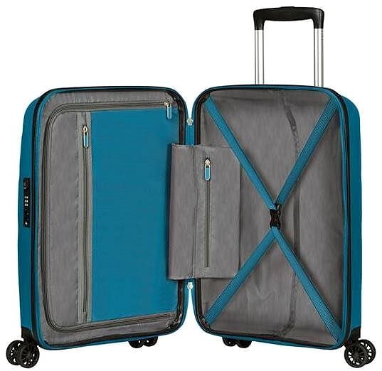 Cestovný kufor American Tourister Bon Air DLX SPINNER TSA Seaport Blue Vlastnosti/technológia 3