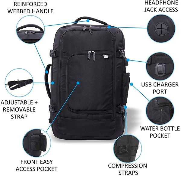 Laptop Backpack Aerolite BPMAX01 black ...