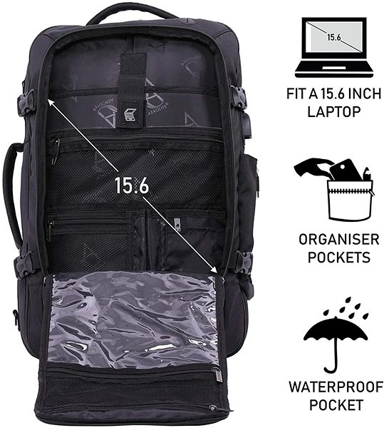 Laptop Backpack Aerolite BPMAX01 black ...