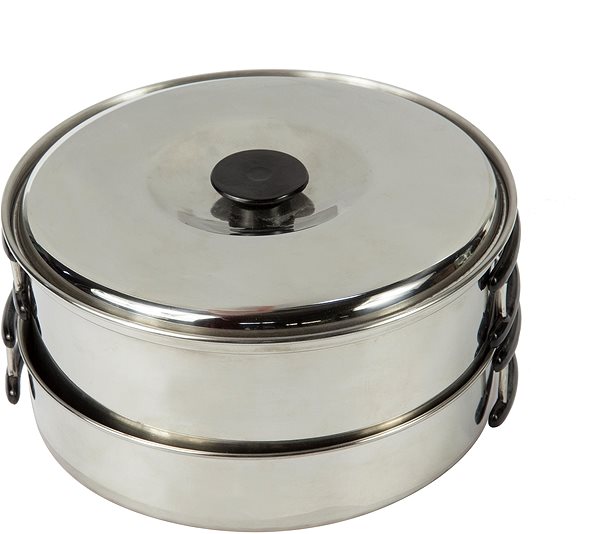 Kempingové nádobí Regatta Compact Cook Set Silver Boční pohled