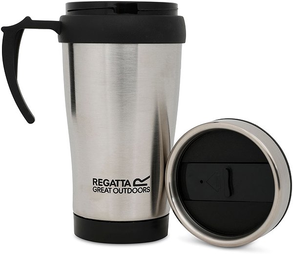Thermal Mug Regatta Mug 0,45 l silver ...