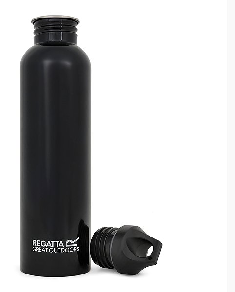 Fľaša na vodu Regatta Stainless steel Bottle 1 l čierna ...