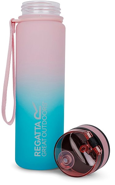 Kulacs Regatta Tritan Flip Bottle 0,6 l, rózsaszín ...