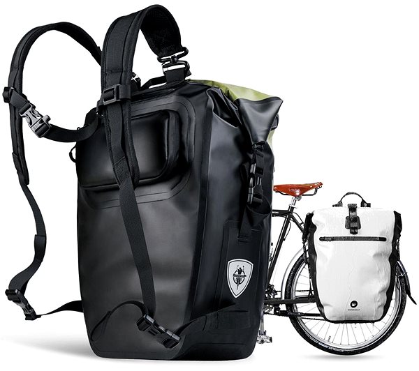 Taška na bicykel Rhinowalk taška na bicykel X21669 na nosič biela ...