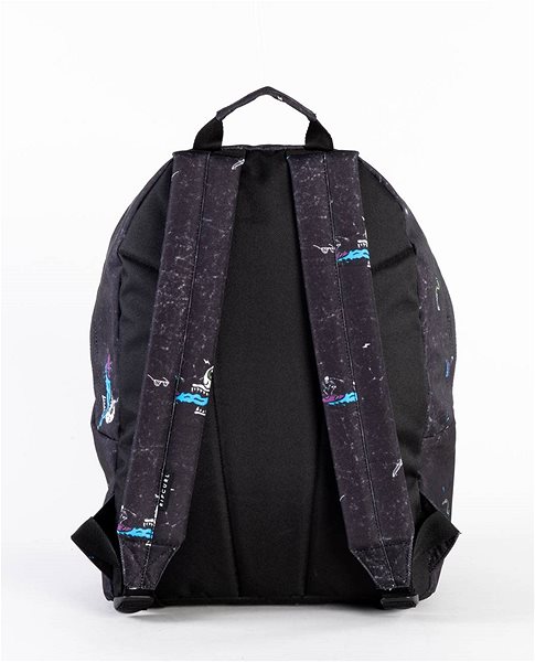 Mestský batoh Rip Curl Double Dome BTS, Black/Blue Zadná strana