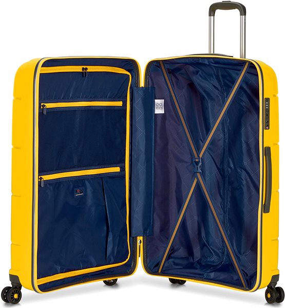 Cestovný kufor Modo by Roncato Galaxy L žltý ...