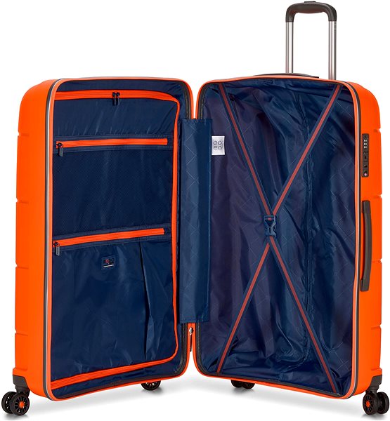 Cestovný kufor Modo by Roncato Galaxy L oranžový ...
