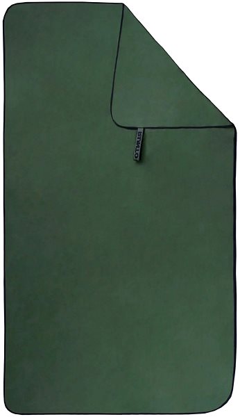 Uterák RUNTO Rýchloschnúci uterák 80 × 130 cm, army zelený ...