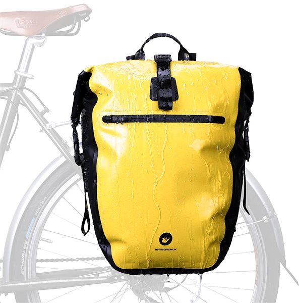 Taška na bicykel Taška na bicykel – X21669 na nosič žltá ...