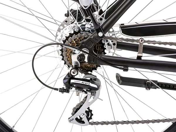 Trekingový bicykel ROMET Gazela 4 black, veľkosť L/20