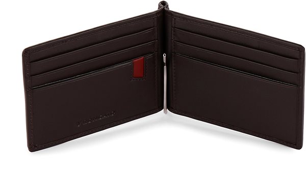 Peňaženka Roncato Pánska peňaženka s klipsou hnedá Vlastnosti/technológia