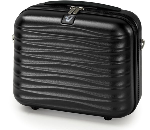 Cestovný kufor Roncato kozmetický kufrík Wave čierny ...