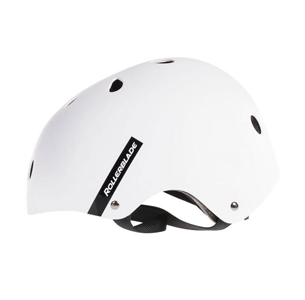 Kerékpáros sisak Rollerblade Downtown Helmet black/white L-es méret Oldalnézet