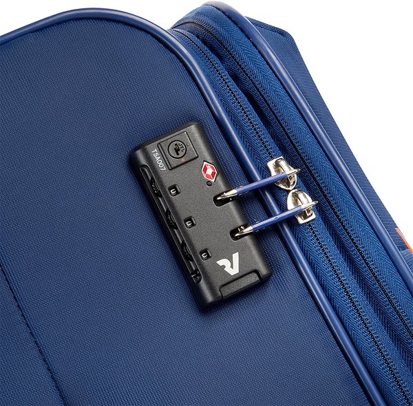 Cestovný kufor Roncato CROSSLITE M, modrý Vlastnosti/technológia
