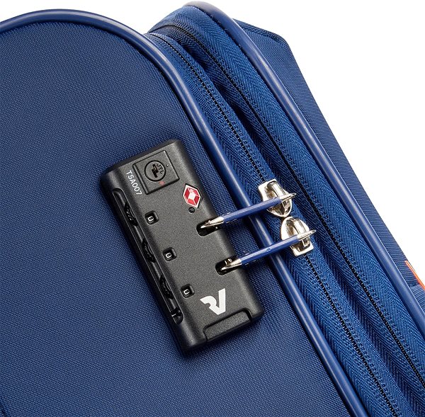 Cestovný kufor Roncato CROSSLITE S, modrý Vlastnosti/technológia