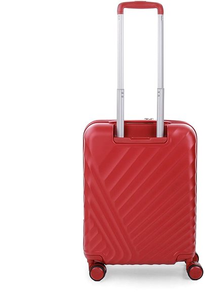 Cestovný kufor Modo by Roncato RAINBOW S, červený Zadná strana